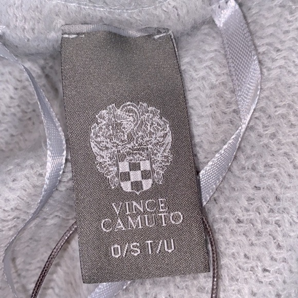 Vince Camuto one size soft grey knit sweater cardigan new with tags - Picture 4 of 6